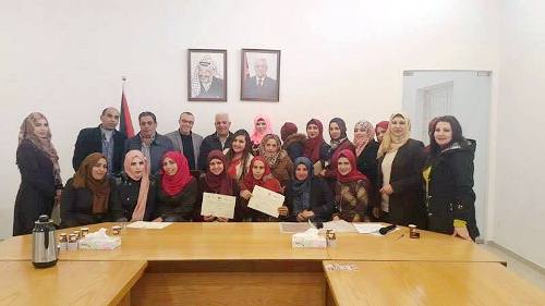التنمية المجتمعية ومحافظة بيت لحم تختتمان البرنامج الثاني لتمكين المجموعة النسوية